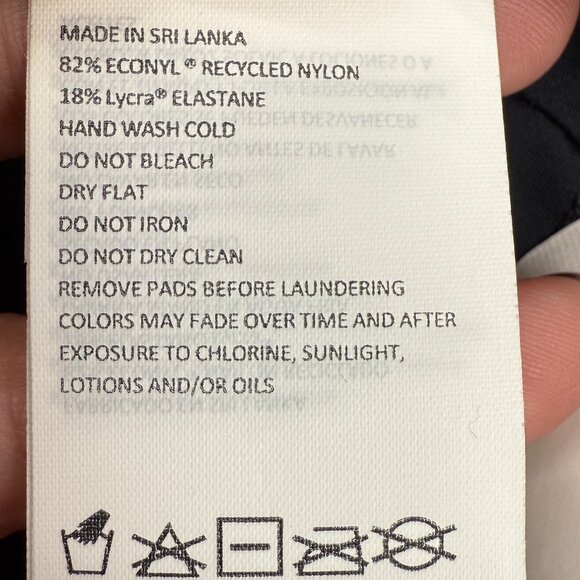 NWT Women's PRANA Sugar Shore Bikini Top Black | Size Medium - Picture 10 of 11